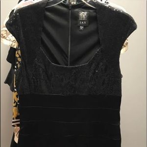 Black formal dress